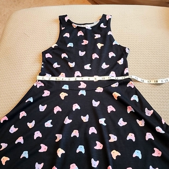 NWOT Skater Dress w/ Rainbow Pup Print - Picture 3 of 9